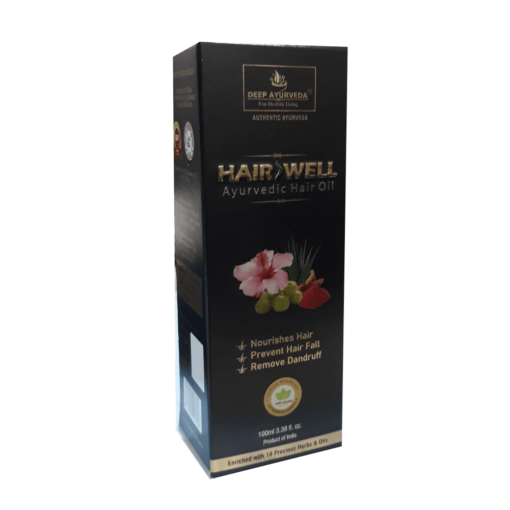 hairwell ayurvedic hair oil | best ayurvedic oil for hair growth, prevent hair fall, baldness | pack of 3 bottles of 100 ml oil
