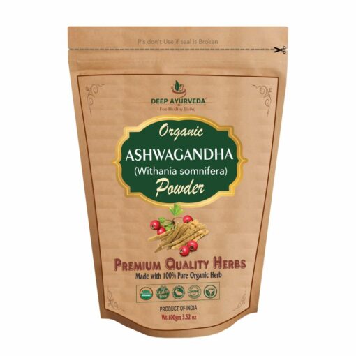 organic ashwagndha powder (withania somnifera)