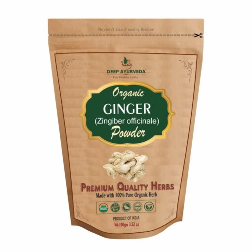 Organic Ginger Powder (Zingiber officinale)
