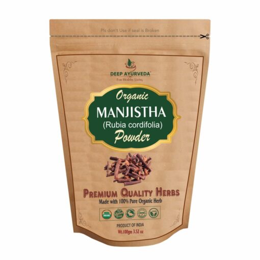 Organic Manjistha Powder (Rubia cordifolia)